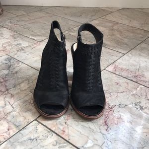 Vince Camuto Katri Peep-Toe Bootie